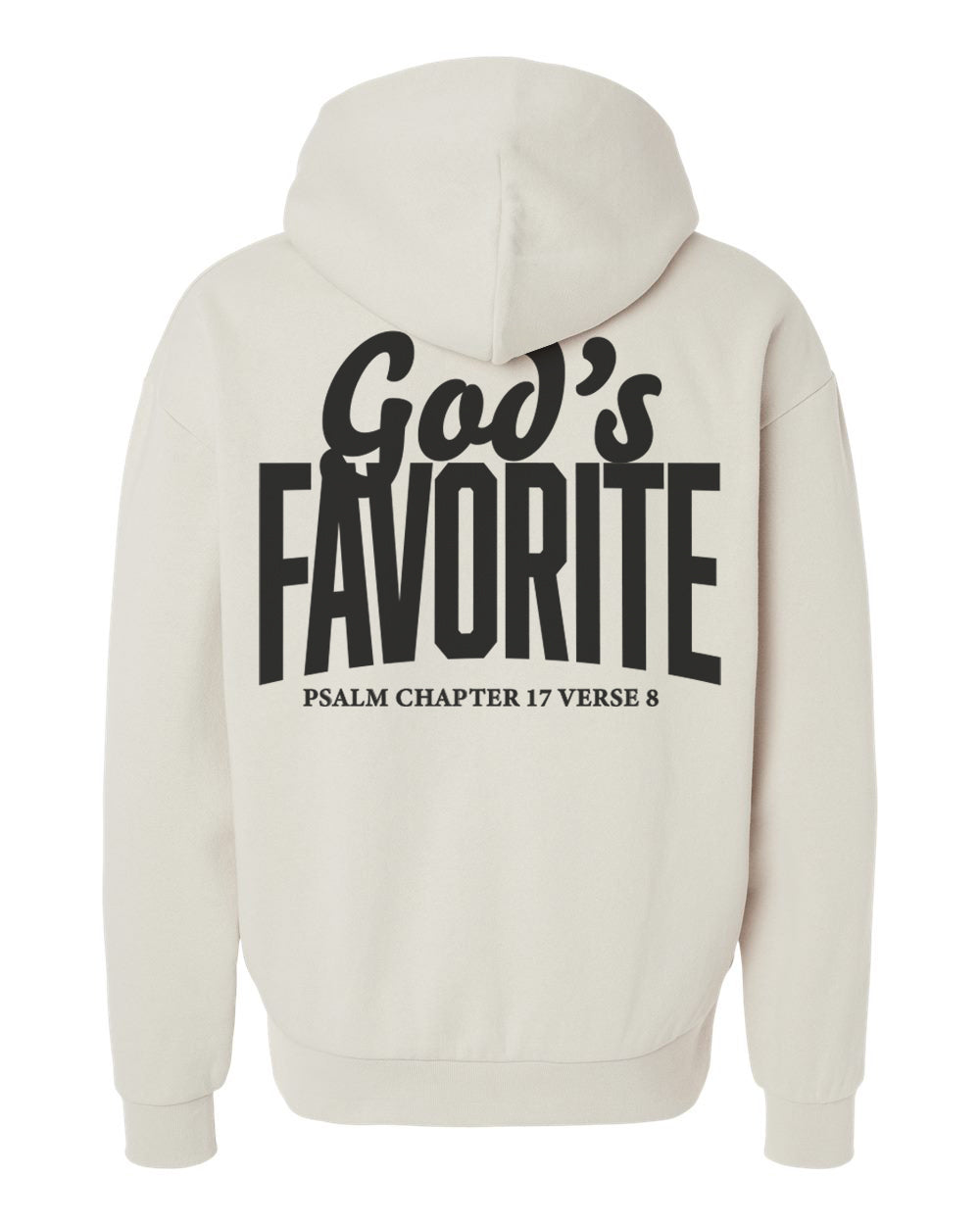 GOD'S FAVORITE HOODIE (VANILLA)