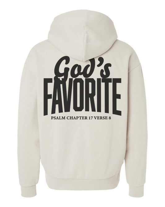 GOD'S FAVORITE HOODIE (VANILLA)