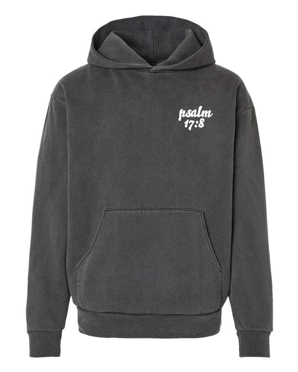GOD'S FAVORITE HOODIE (CHARCOAL /WHT)
