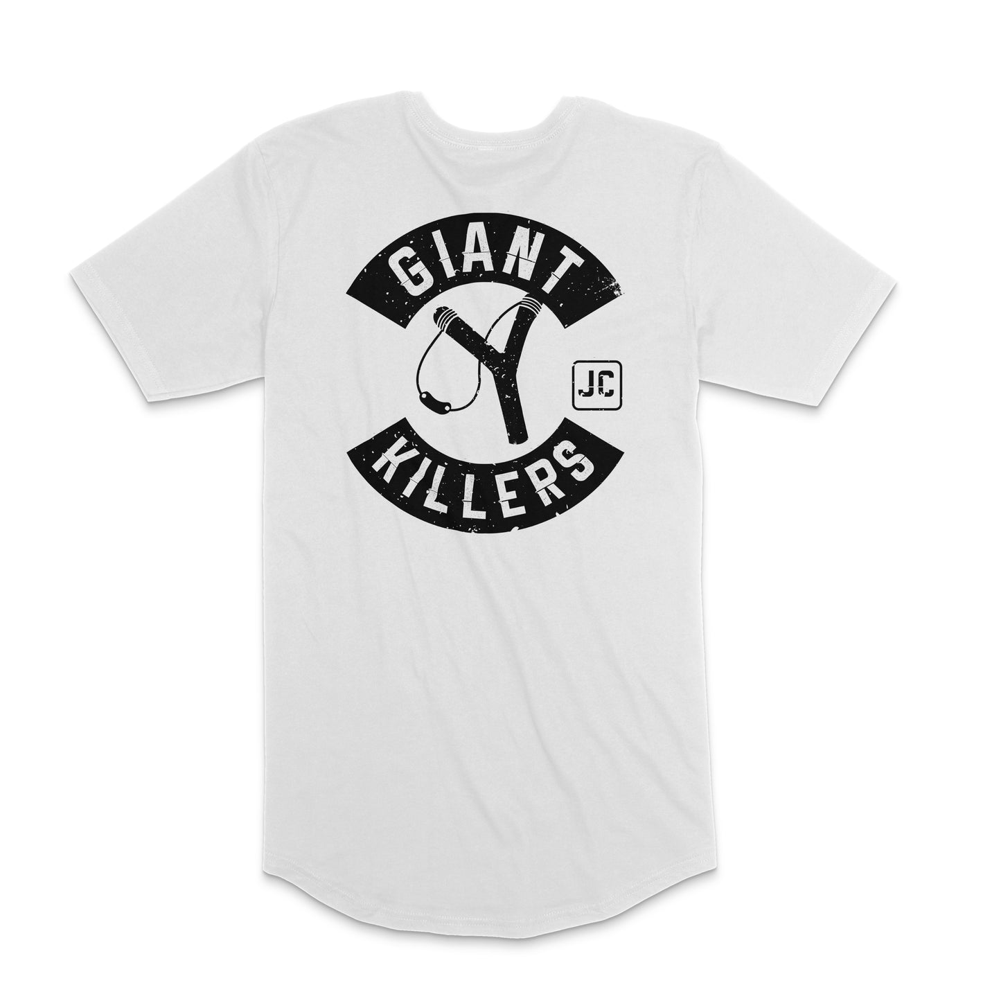 GIANT KILLERS LONG TEE (WHT)